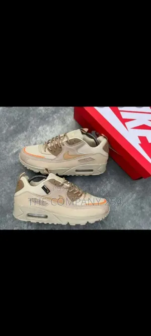 Quality Leather Unisex Nike Airmax 90 Sneakers Shoes