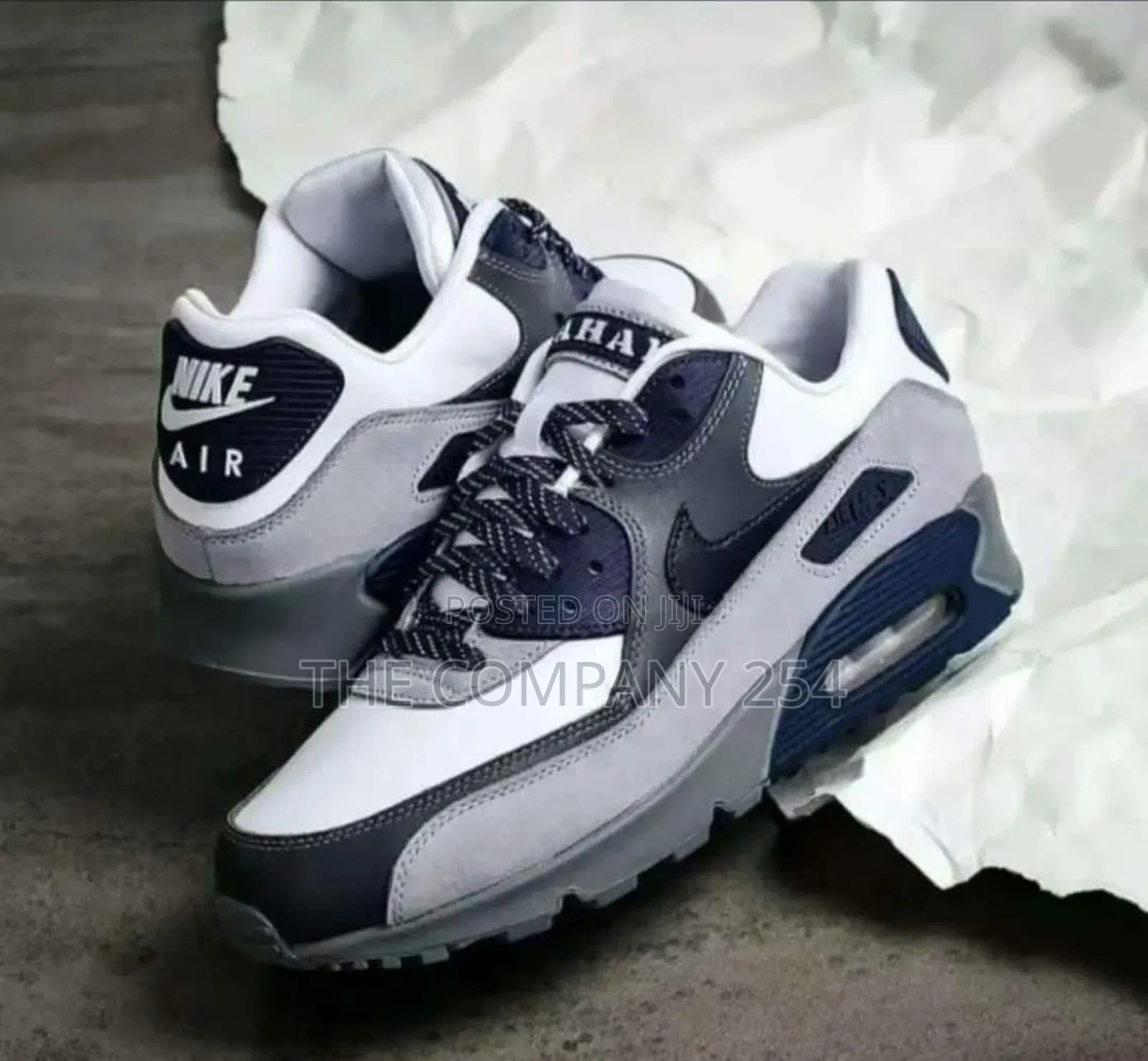 Quality Leather Unisex Nike Airmax 90 Sneakers Shoes