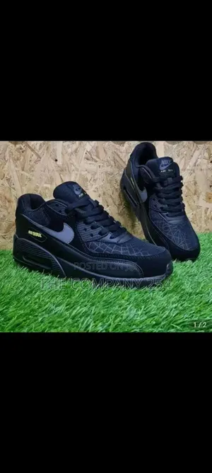 Quality Leather Unisex Nike Airmax 90 Sneakers Shoes