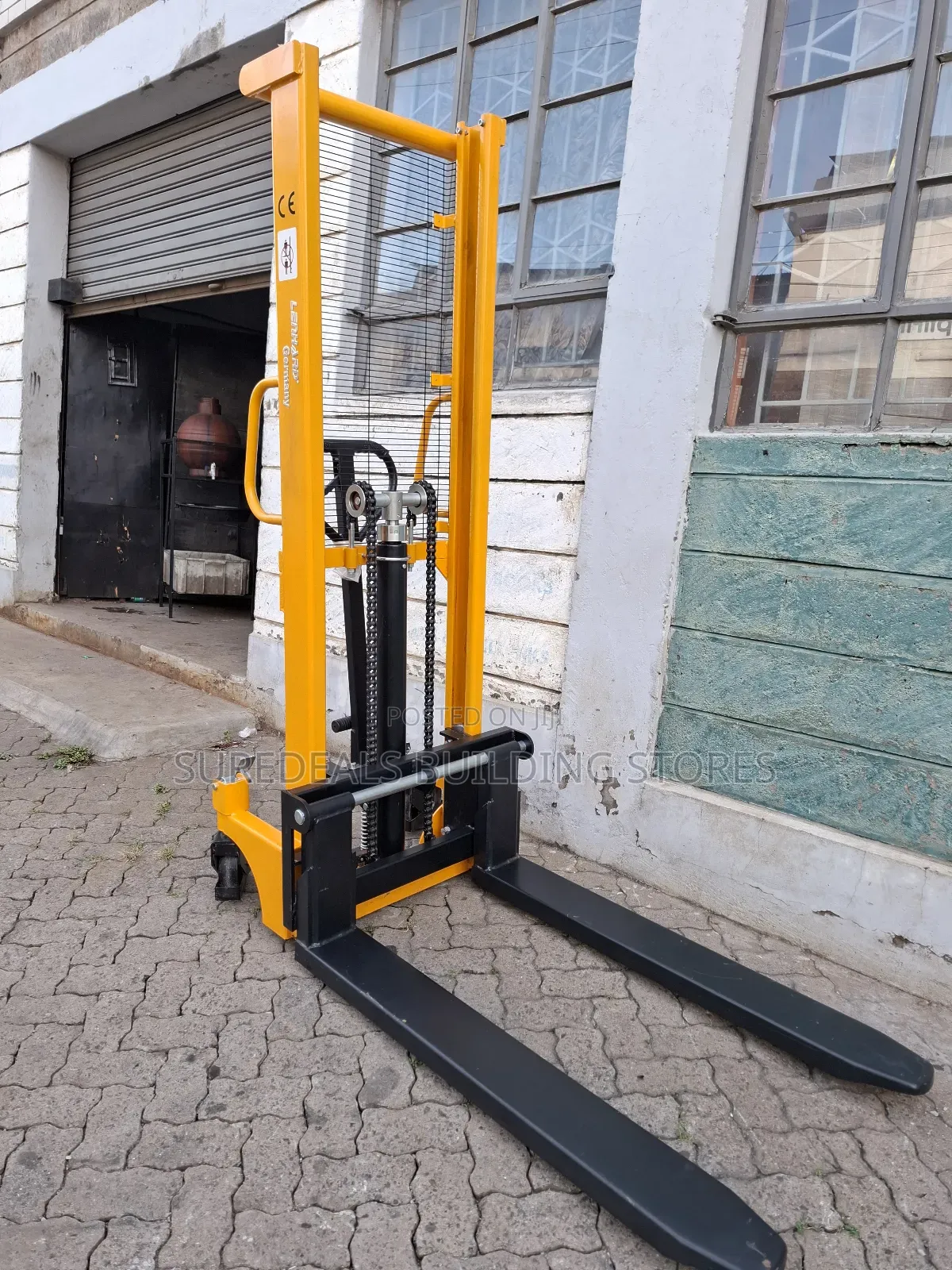 Hand Pallet Stacker-2tonnes,1.6mtrs