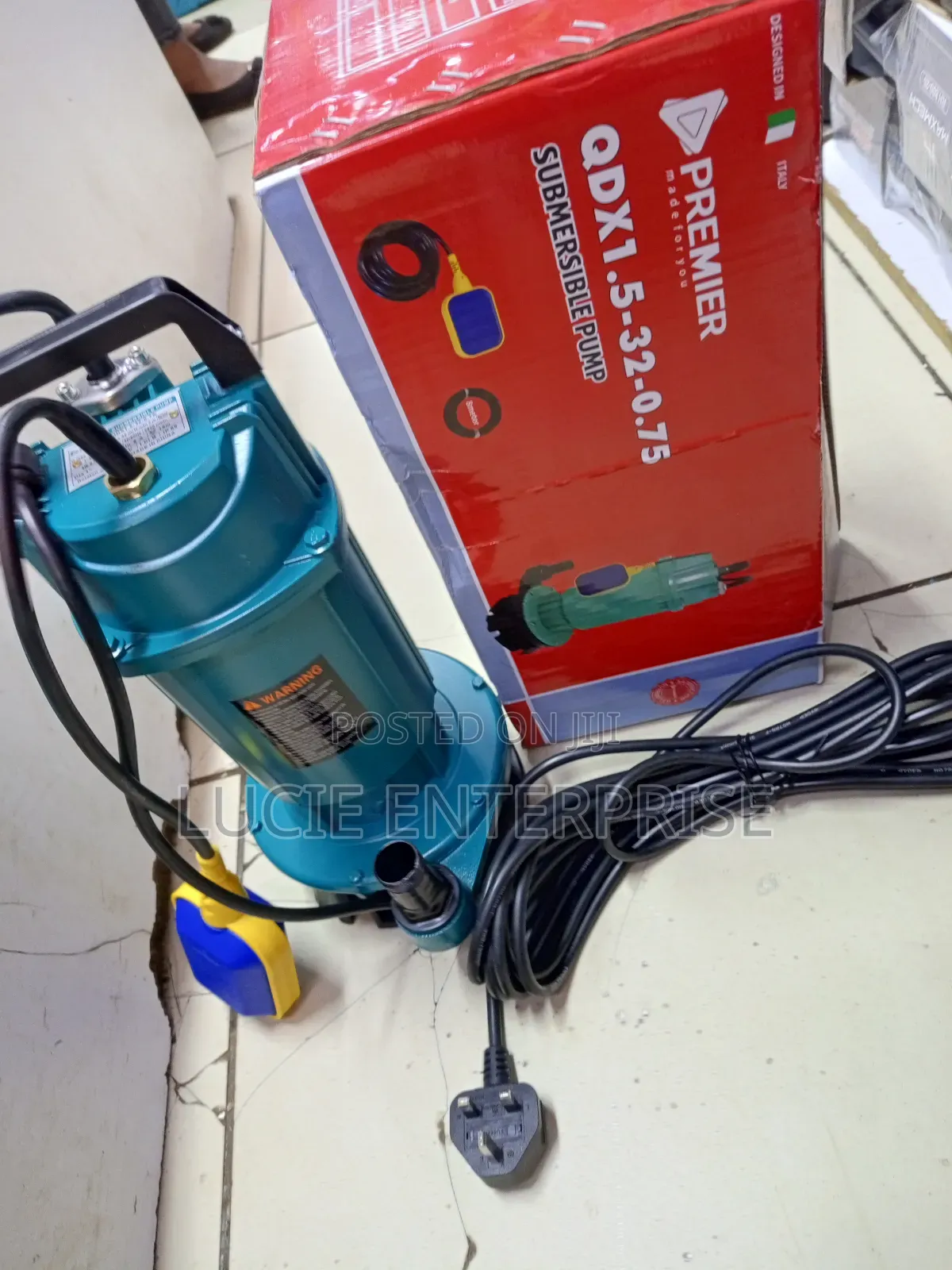 Electric Water Pump / Submersible Water Pump 1hp