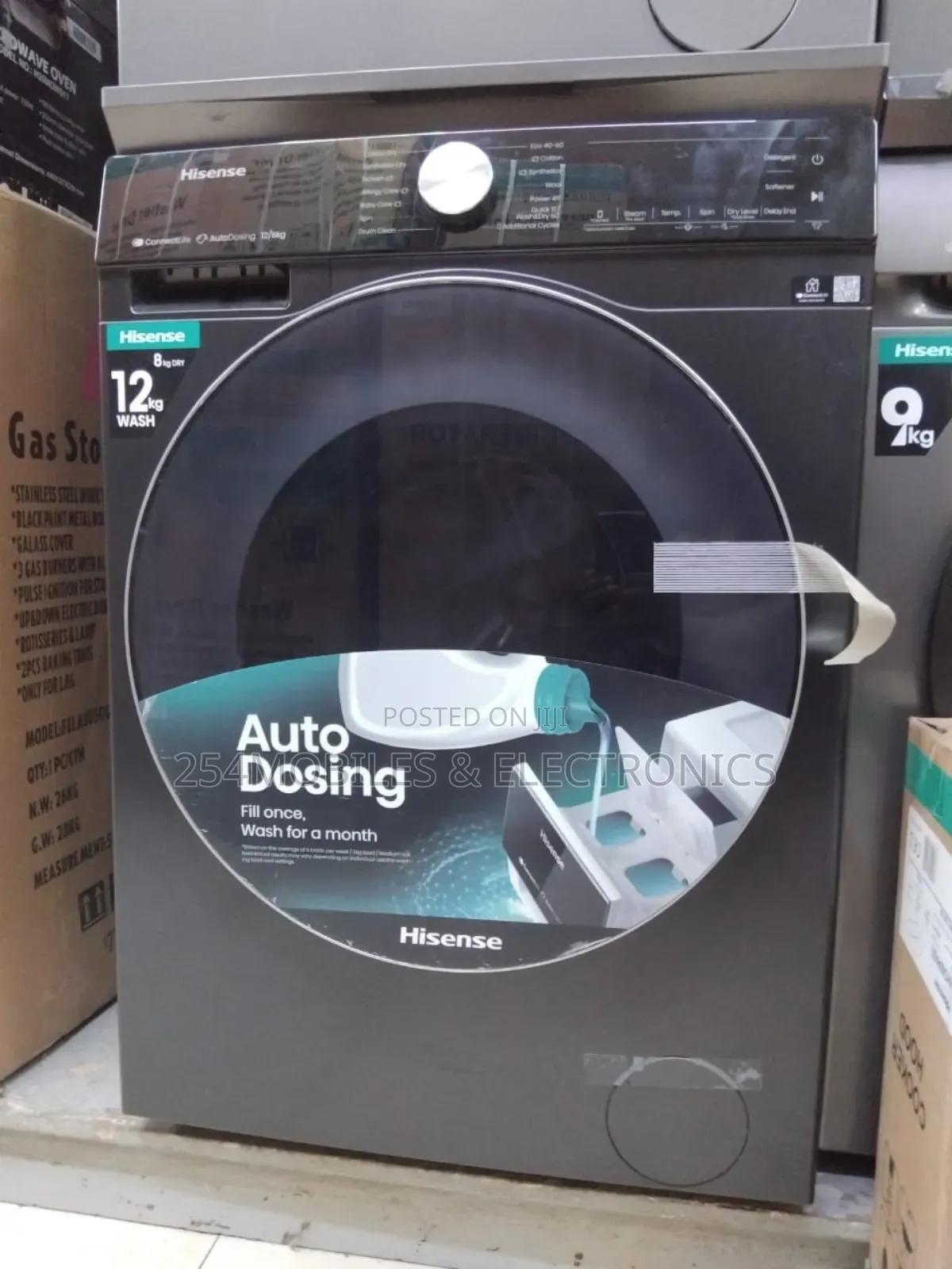 ￼￼
Hisense Wd5s1245bb 12kg Washer 8kg Dryer