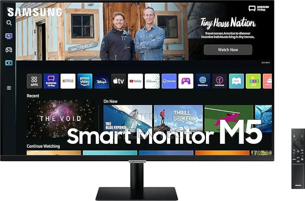 Samsung Ls27bm500emxue 27” Smart FHD Monitor With Smart Tv