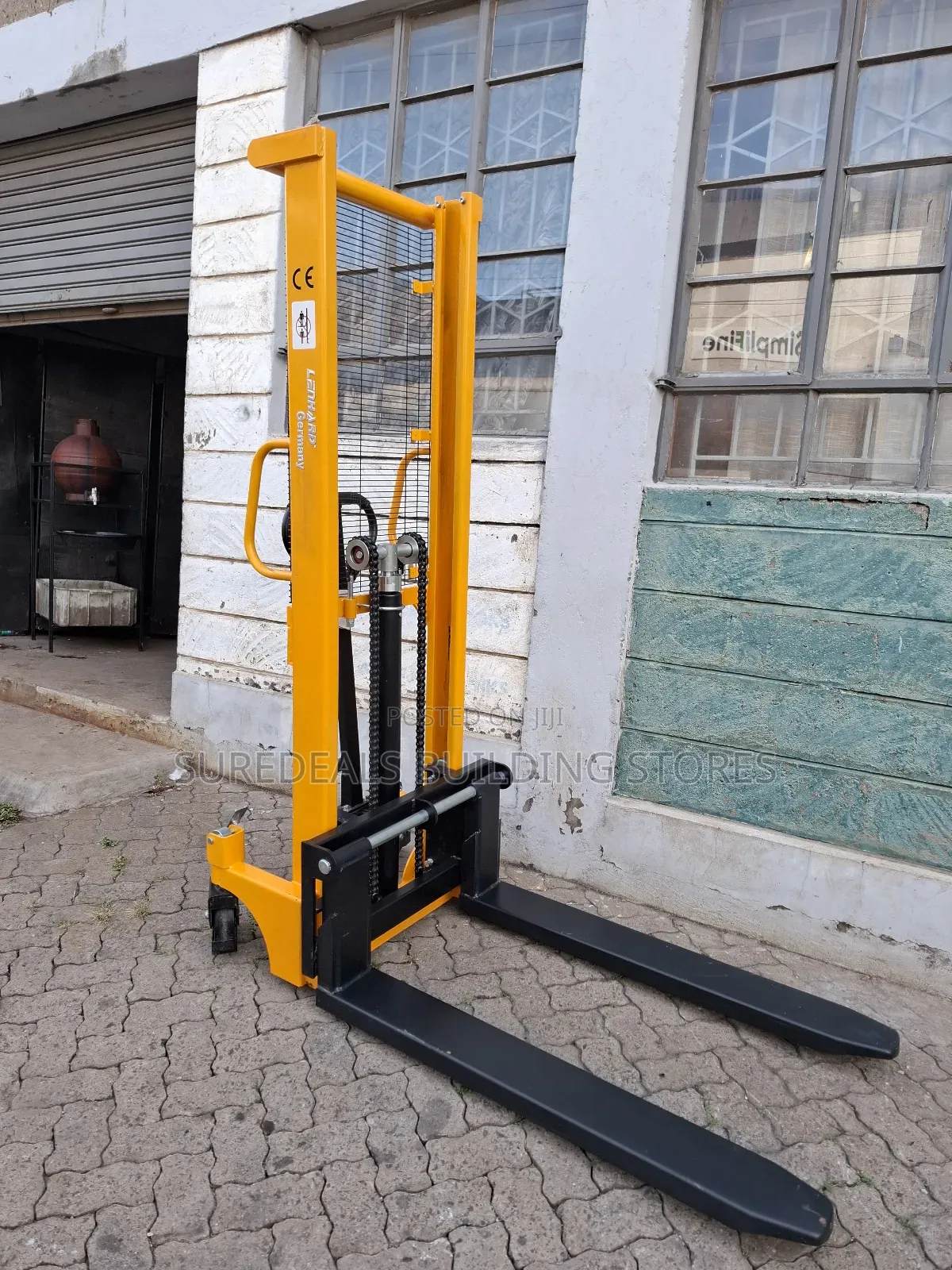 Manual Stacker/Hand Pallet Stacker-2t,1.6mtrs