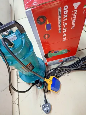 Electric Submersible Water Pump 1hp 1.5m3/Hr 32m Head