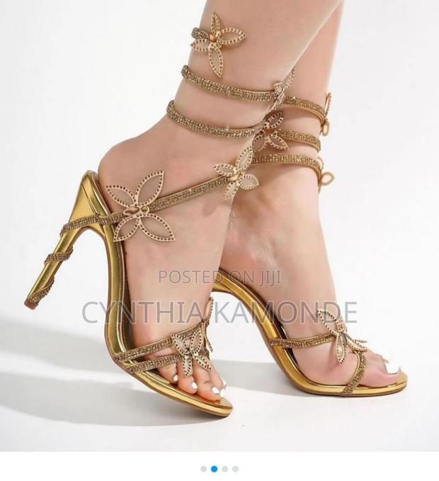 Strap Butterfly Heels