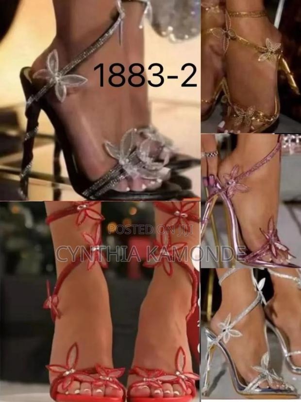 Strap Butterfly Heels - thumbnail 2