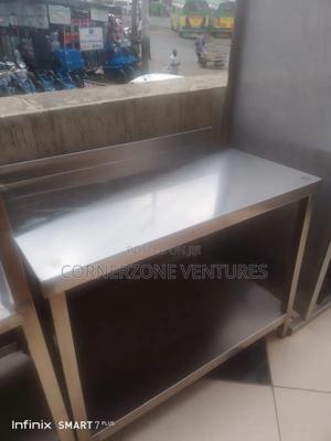 Stainless Steel Working Table, 4ft Working Table - thumbnail 2
