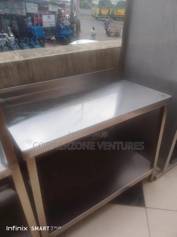 Stainless Steel Working Table, 4ft Working Table - main view
