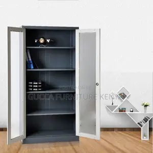 Office Cabinets:2-Door Industrial-Grade Filing Cabinet