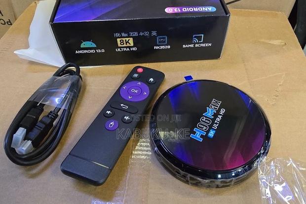 H96 Max Rk3528 Android Tv Box 4gb Ram 64gb - thumbnail 3