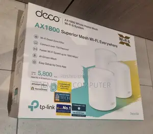 Tp-Link Deco X20 Ax1800 Whole Home Mesh Wi-Fi 6 System 3-Pac