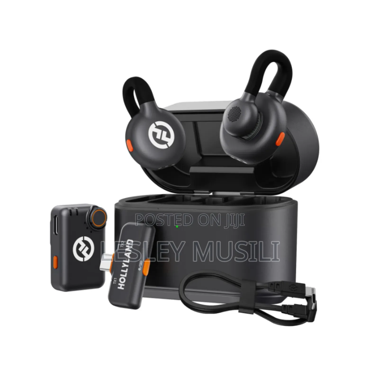 Hollyland Lark M2s With Usb-C to Lightning Wireless Mic