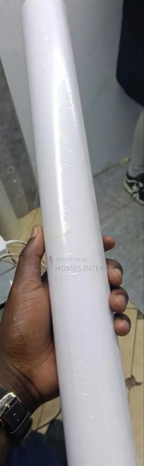 Plain Brilliant White Glossy Contact Paper Available - main view