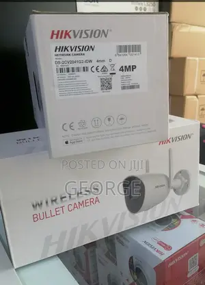 !Hikvision Wifi Camera, 4mp Outdoor Bullet Camera