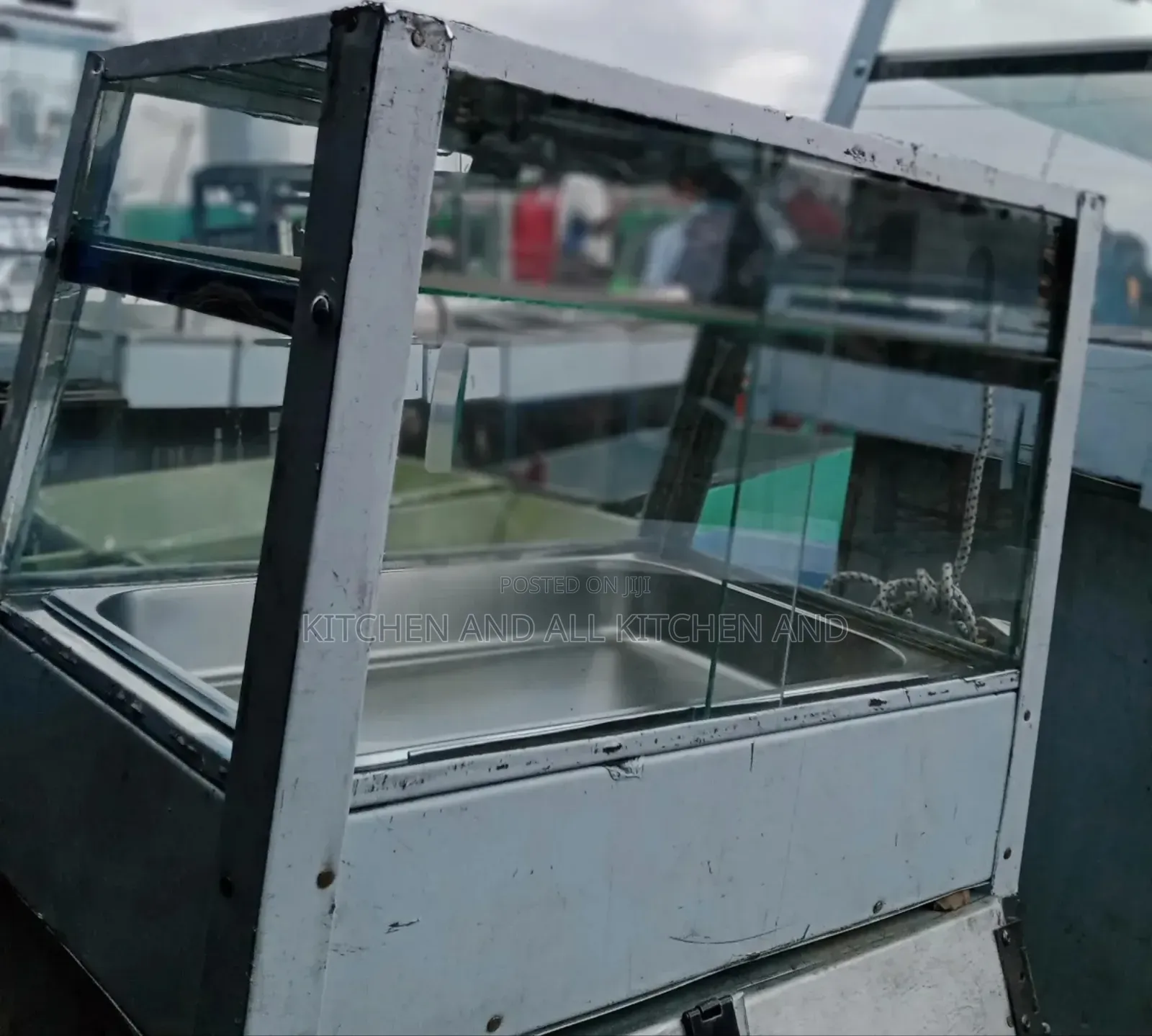 Stainless Steel Chips Warmer Disp
