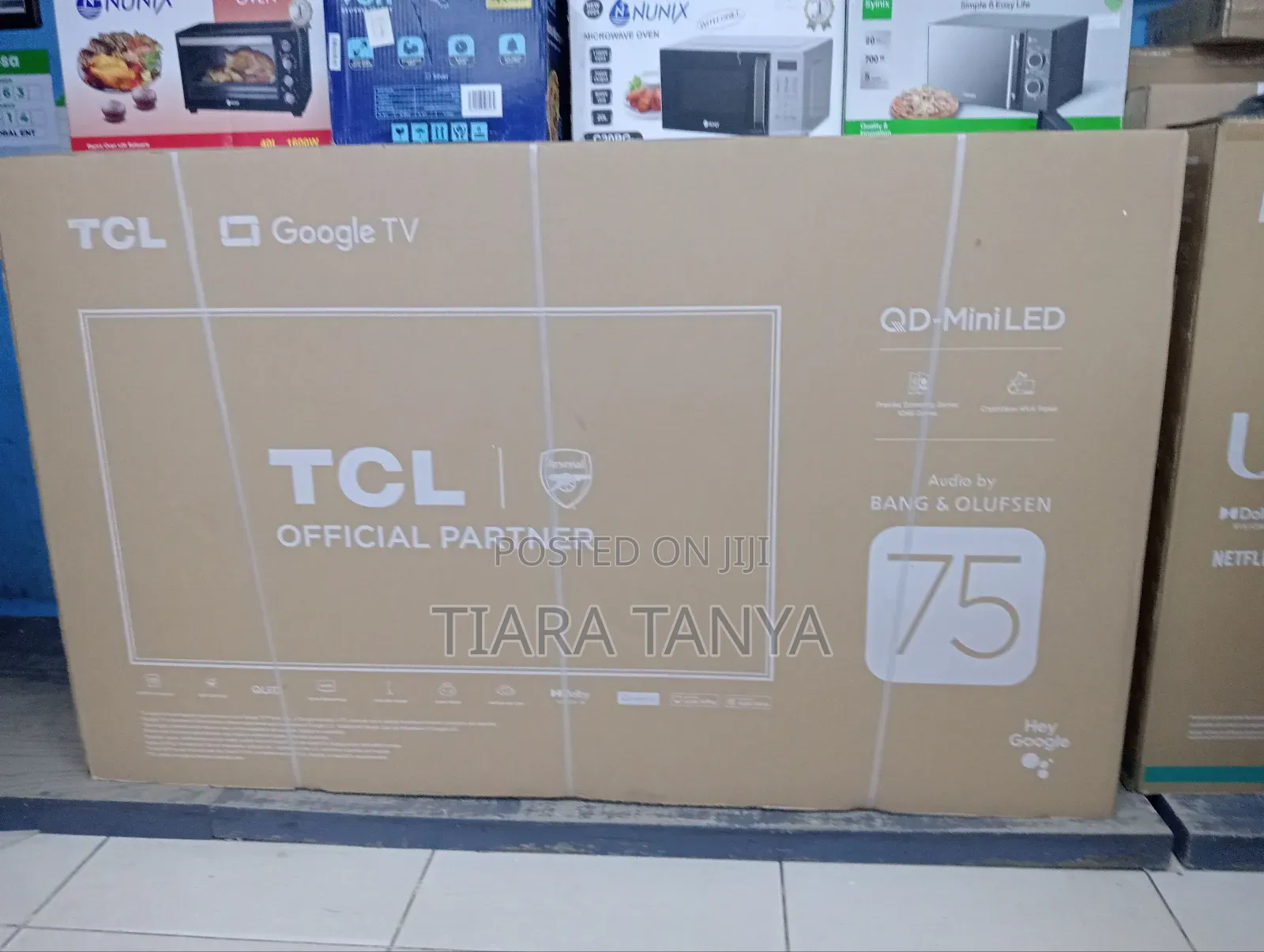 TCL 75" Smart Qled C7k Premium Qd Miniled Tv