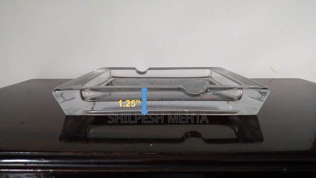 Glass Ashtray Heavy Duty (1pc)