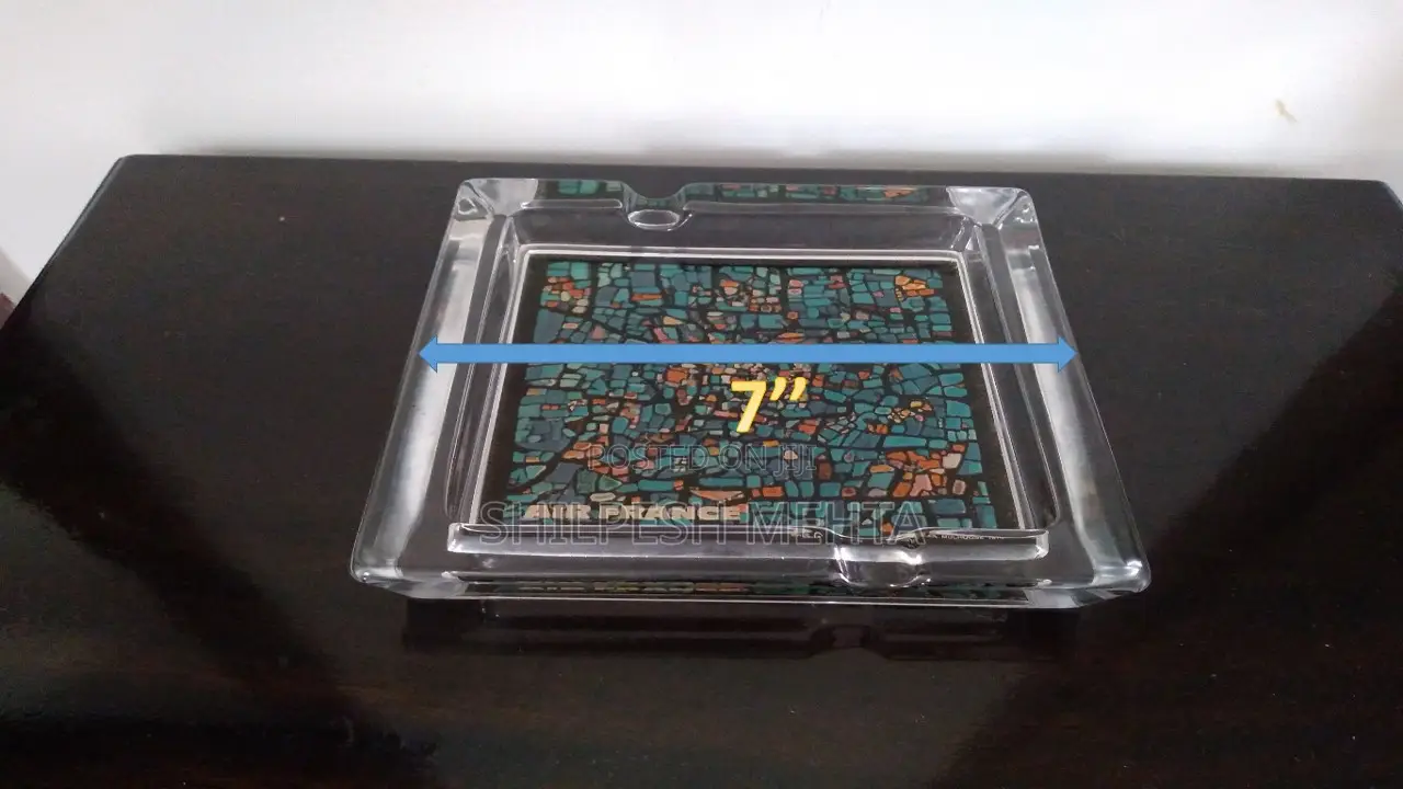 Glass Ashtray Heavy Duty (1pc)