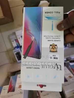Stpfeel Uv Tempered Glass Screen Protector for Oppo Reno 10