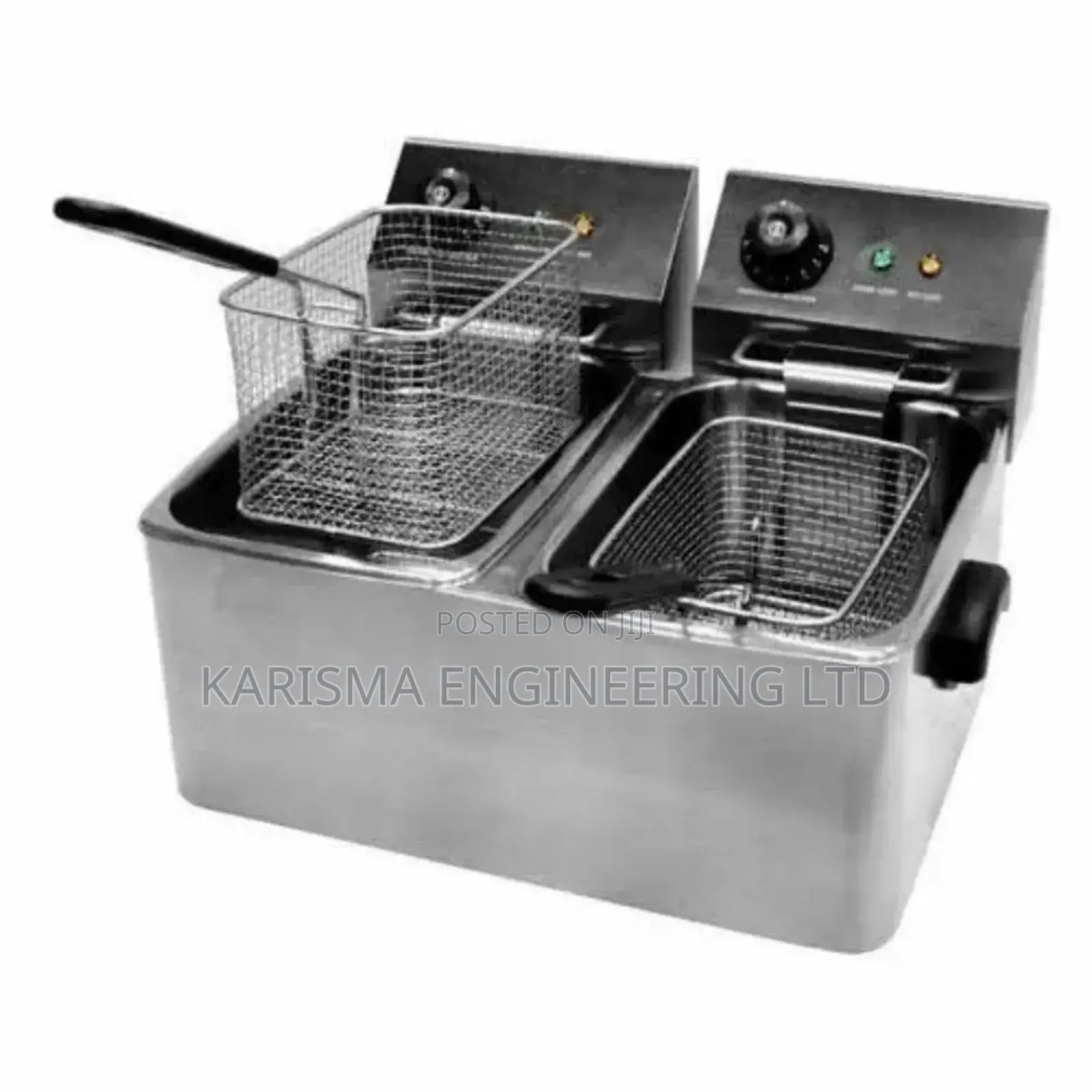 Commercial Double Fryer