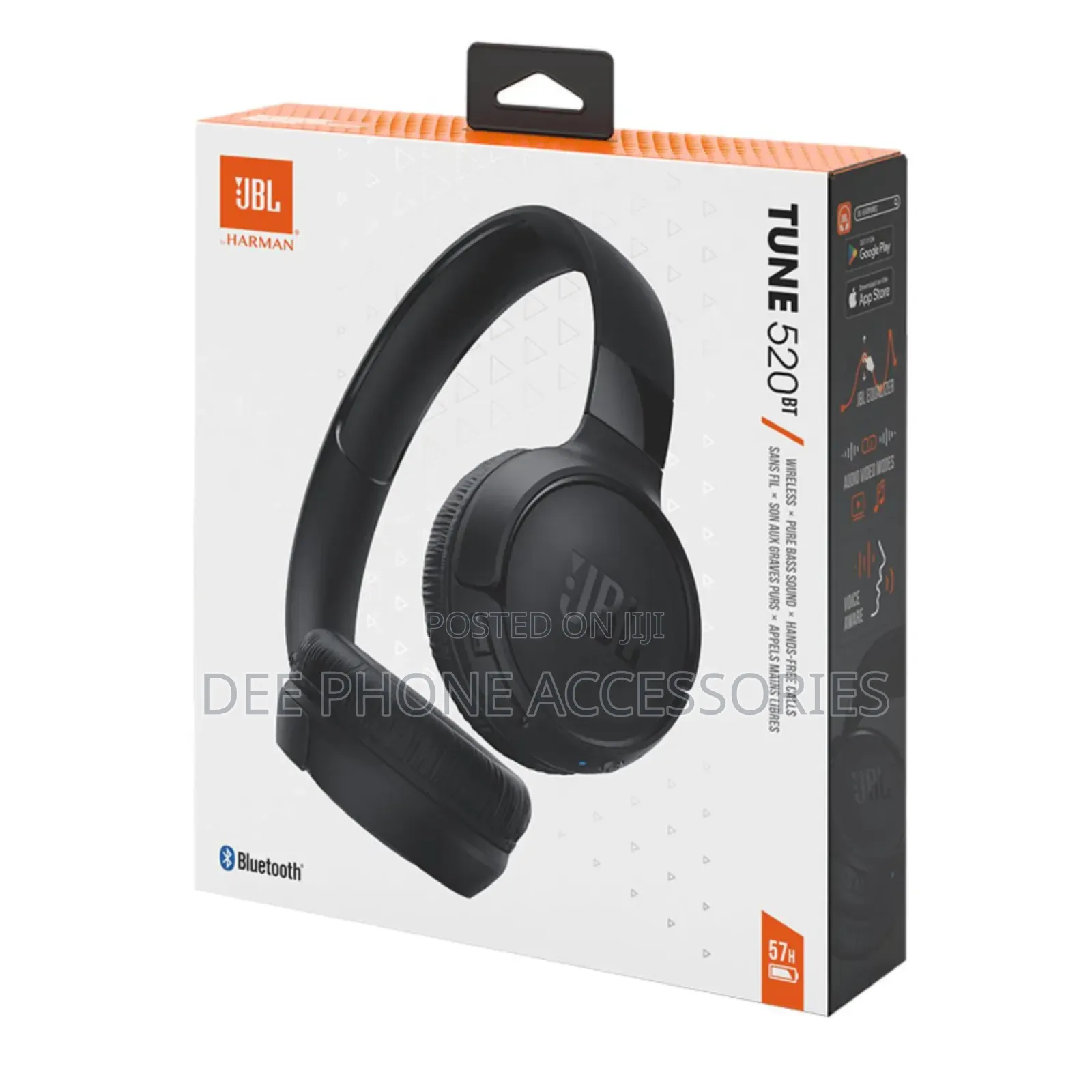 JBL Tune 520 Bluetooth Headphones