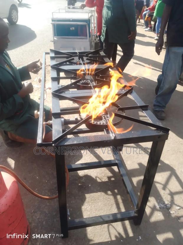 Commercial 3 Burner Gas Cooker - main view