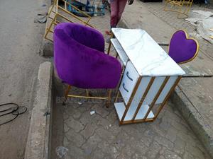 Manicure Table Set With Seats - thumbnail 2