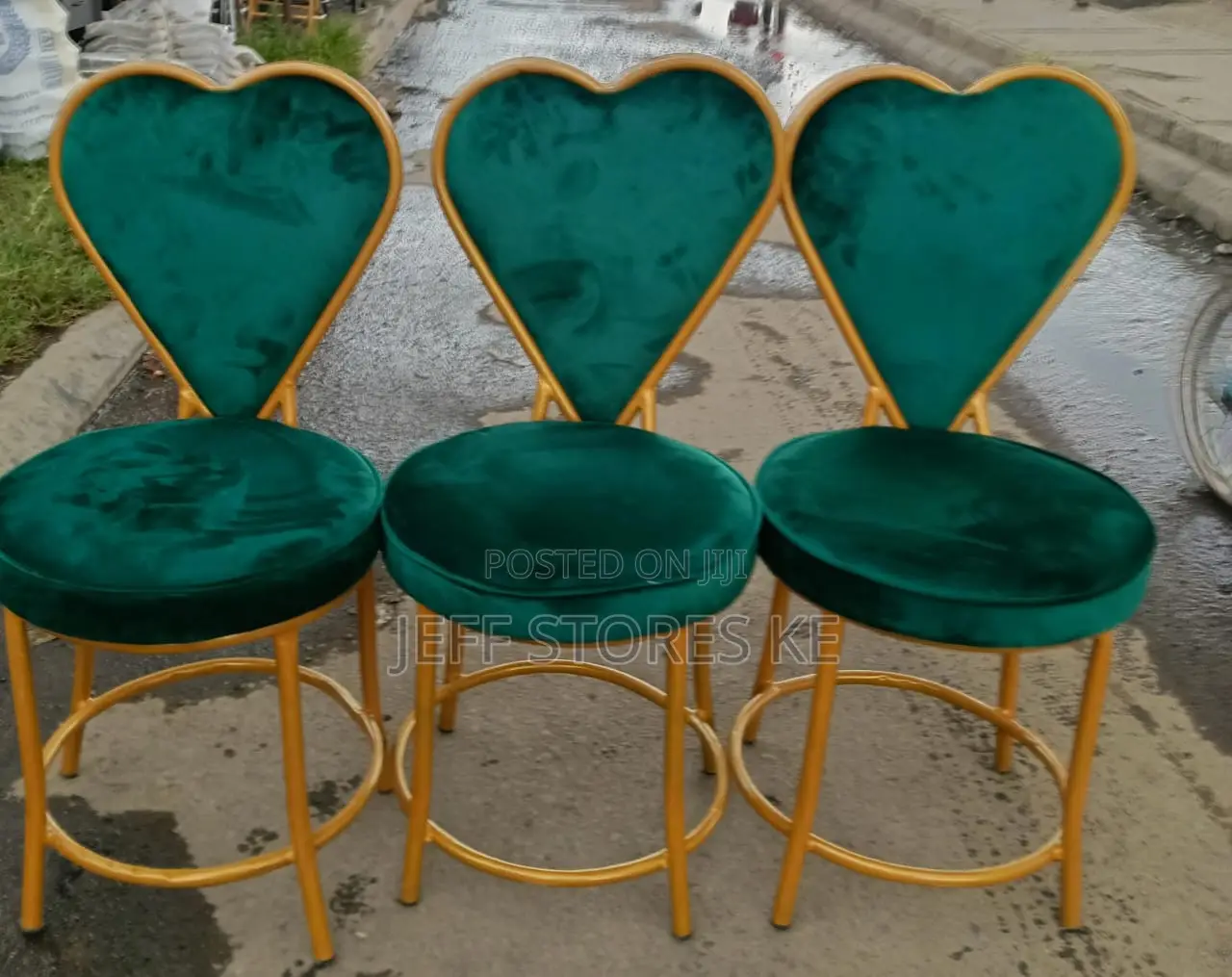 Golden Manicure Seat/Chair