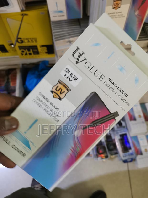 Elmo3ezz Glass Screen Protector Uv Samsung Galaxy S24 Ultra - thumbnail 3