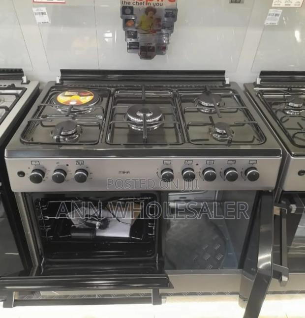 Silver 60 by 90 Mika Gas Cooker M/7