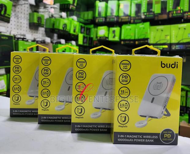 Budi Pb806w 10,000mah *20w* 2-in-1 Magnetic Wireless