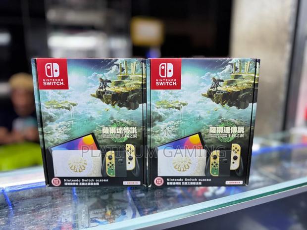 Nintendo Switch Oled Zelda Edition