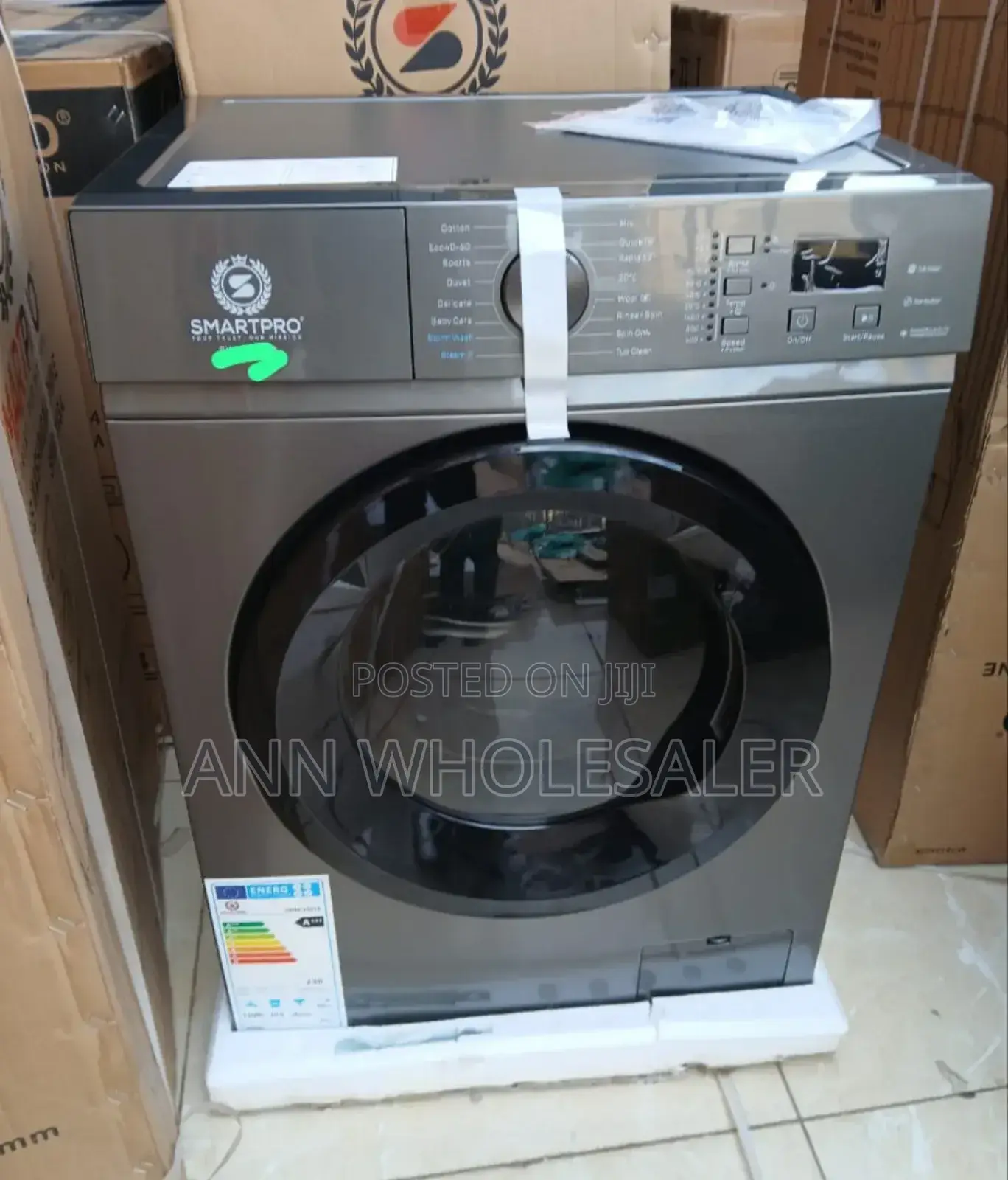 Front Load Smart Pro 8 KGS Washing Machine P/6