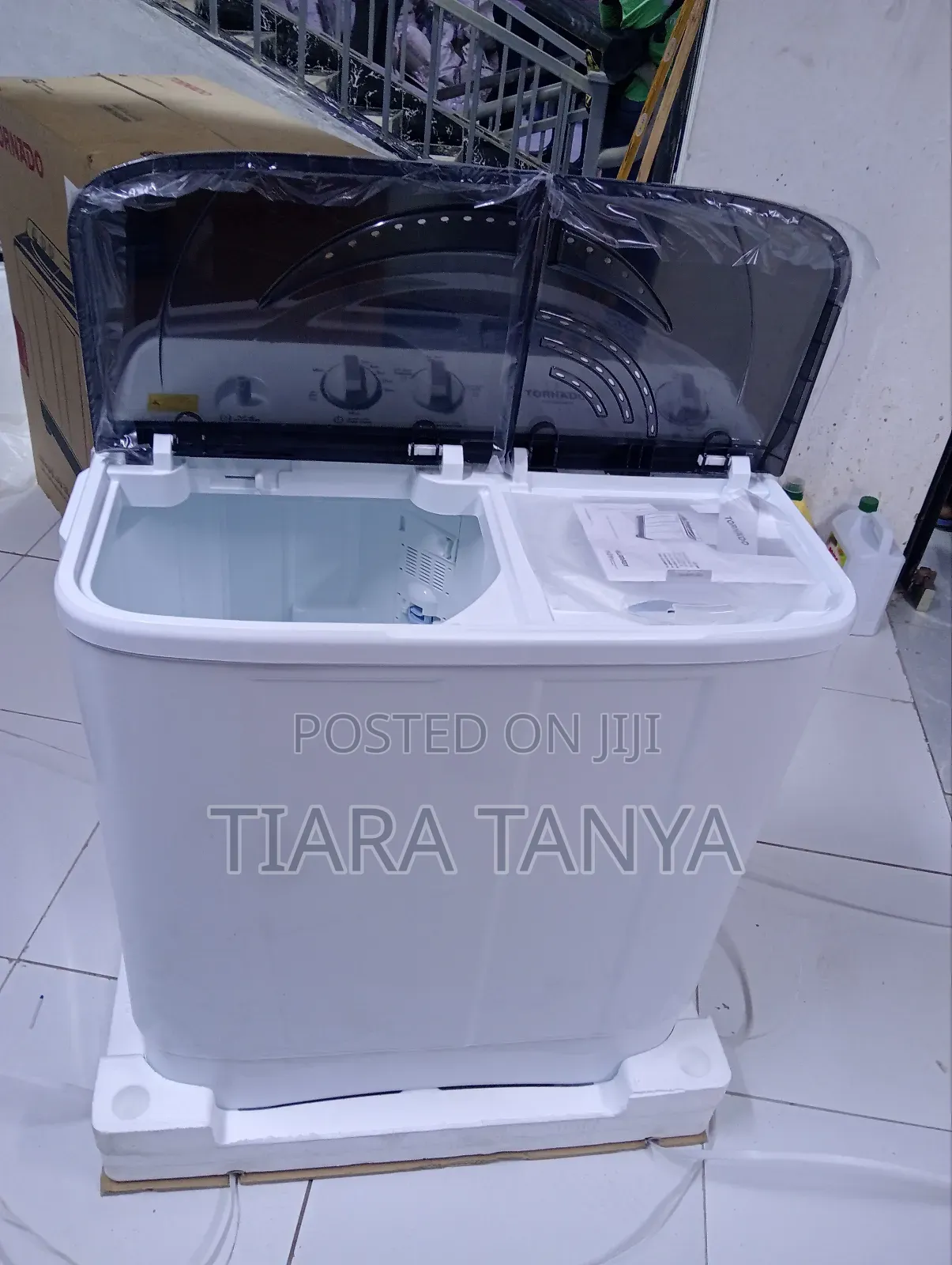 Tornado 7kg Twin Tub Washing Machine Semi Automatic