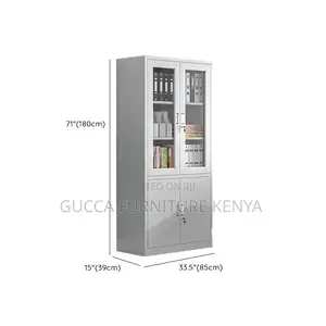 Cabinets:Hydrophobic Steel Supplies Storage 2-Door Cabinet