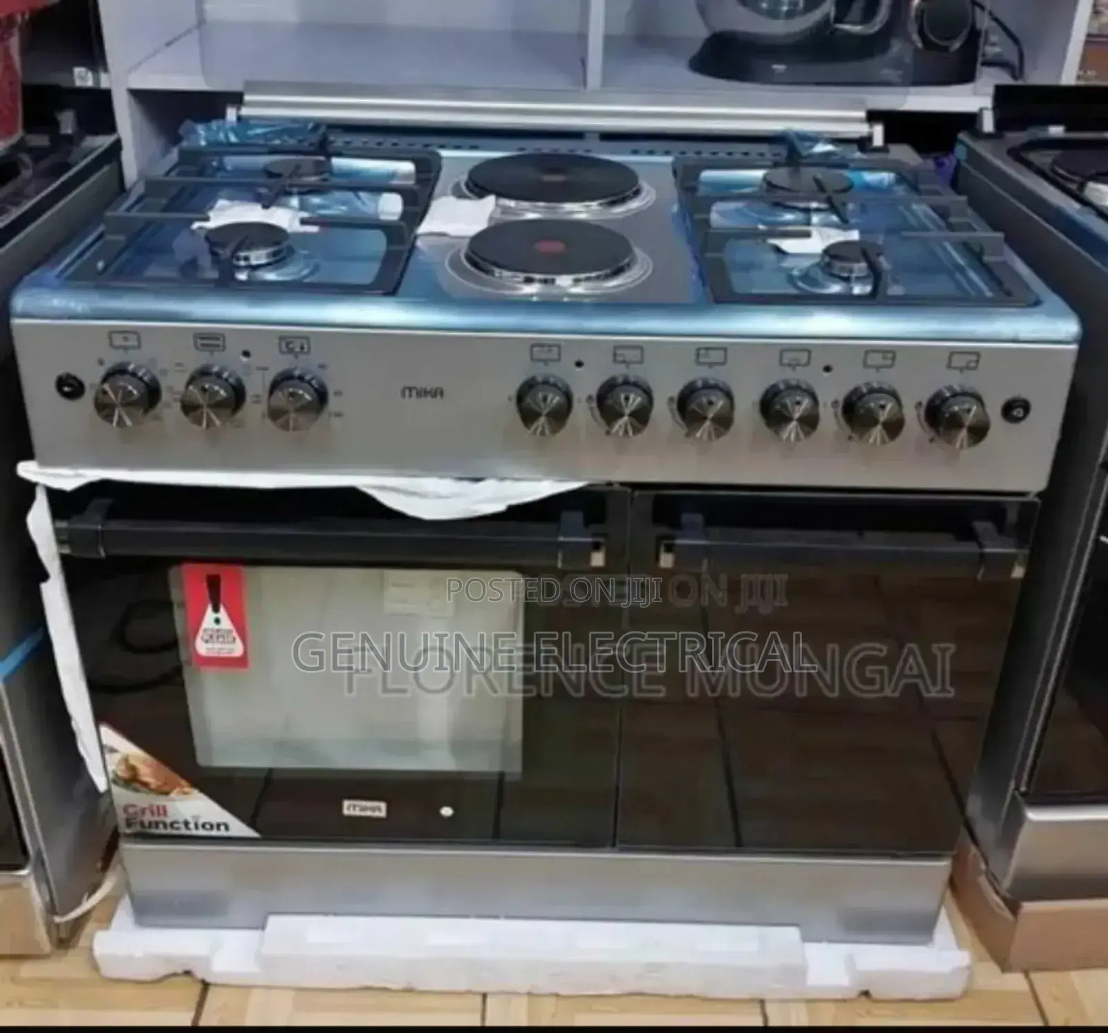 New Mika 60by90 Standing Cooker