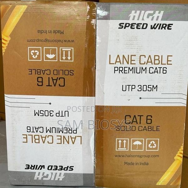 Pure Copper Ethernet Cat 6 Cable - main view