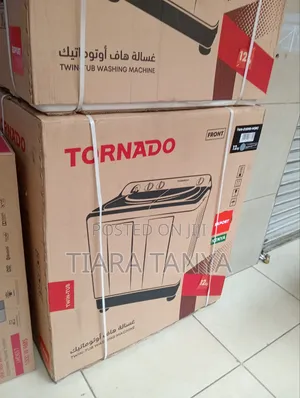 Tornado 12kg Spin Top Load Washing Machine Twin Tub