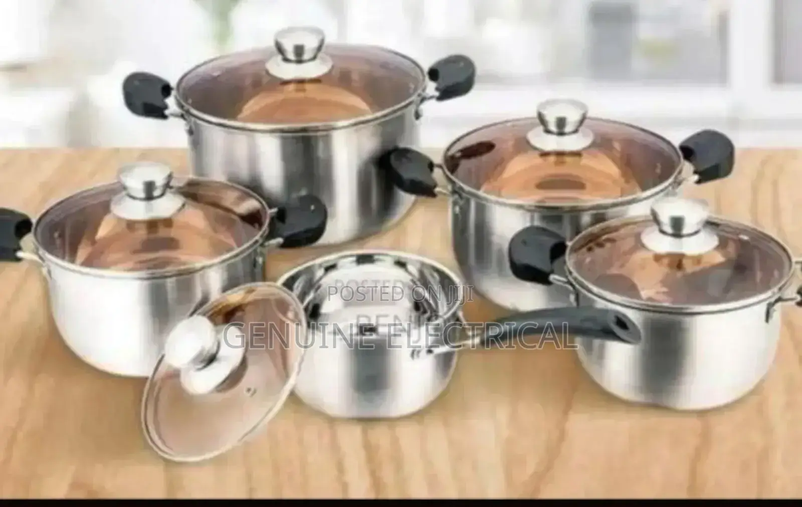10pieces Jp Stainless Steel Cookware