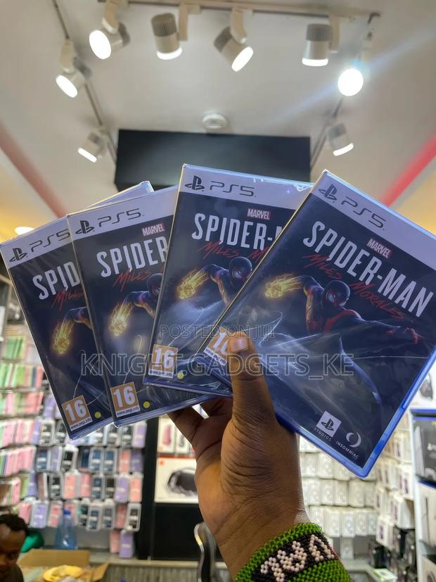 Marvel Spiderman ;;Miles Morales Ps5 - main view