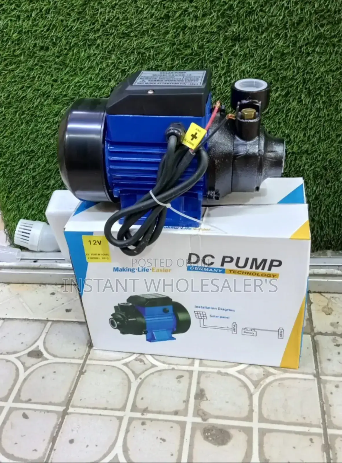 Dc Solar Booster Pump 0.5hp
