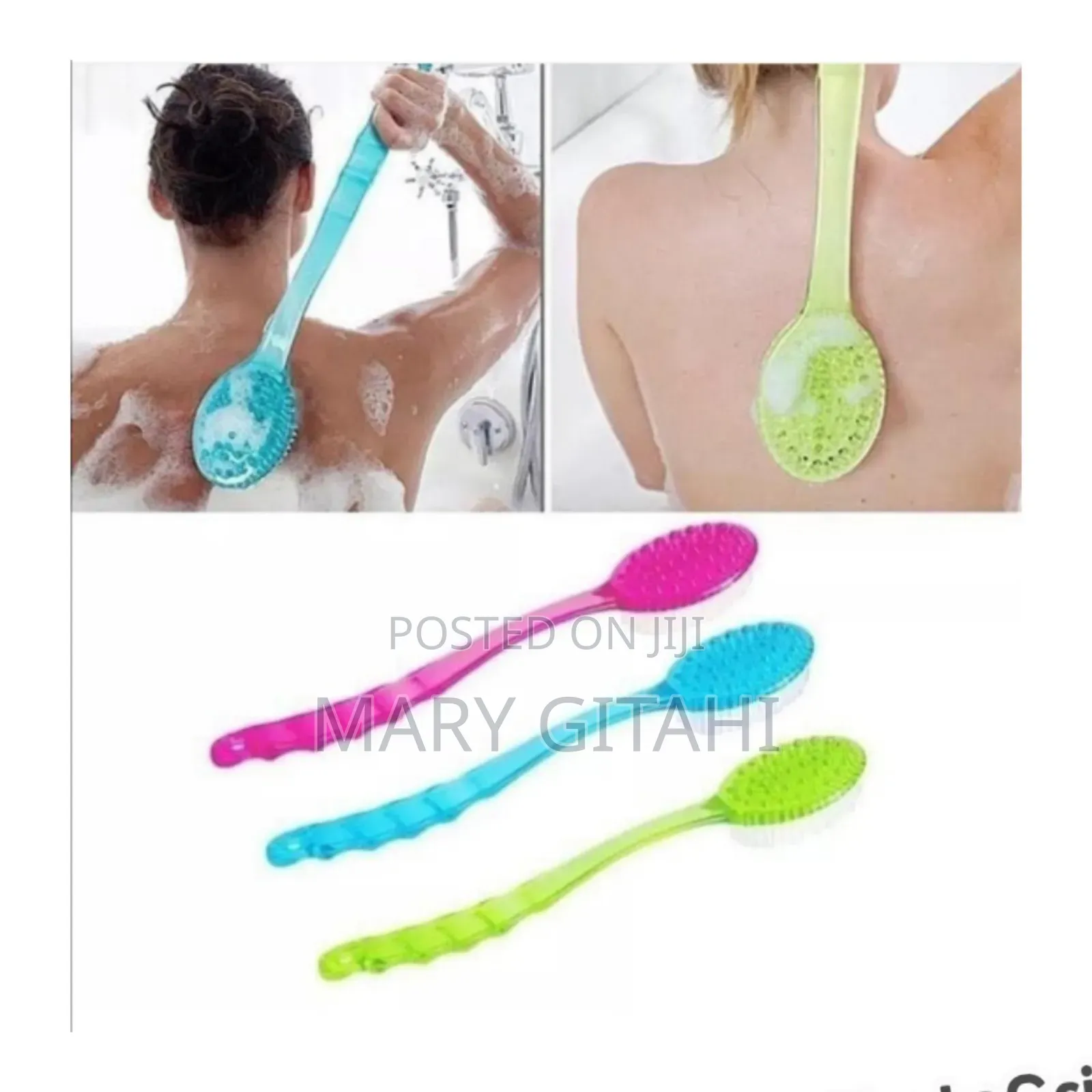Soft *Shower Brush in Colour