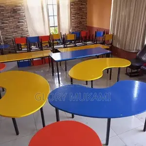 Bean Shape Kindergarten Tables