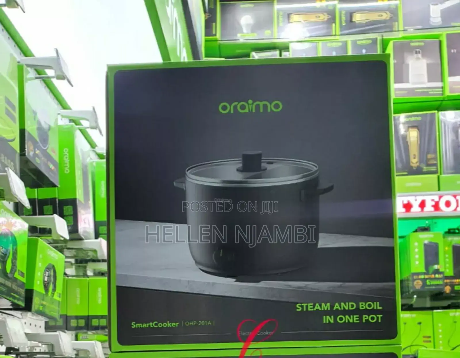 Oraimo Smart Cooker Ohp-201a 1000w 3l Electric Cooker