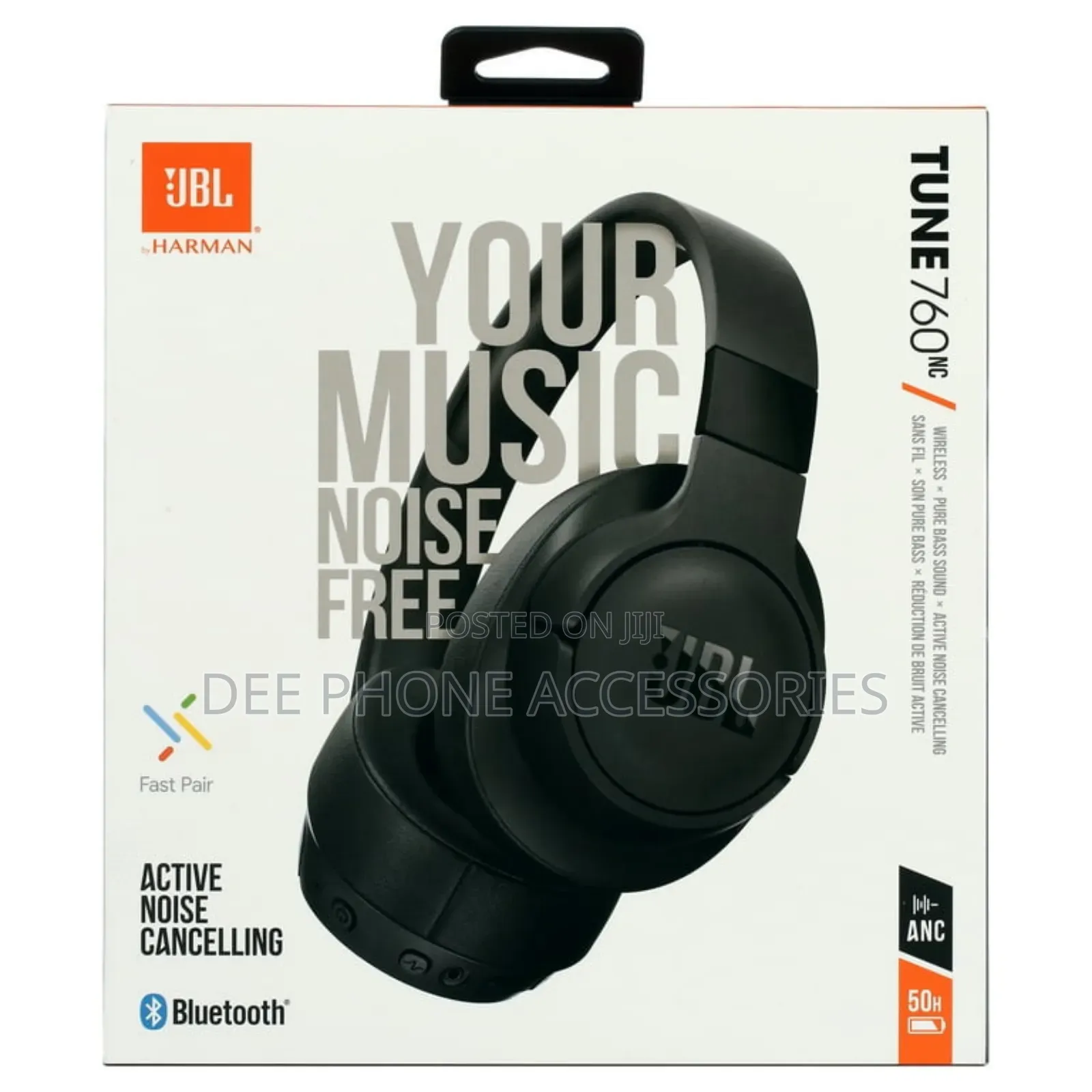 JBL Tune 760 Nc Wireless Headphones
