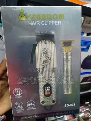 Stardom Hair Clipper Rechargeable Through Usb Cable