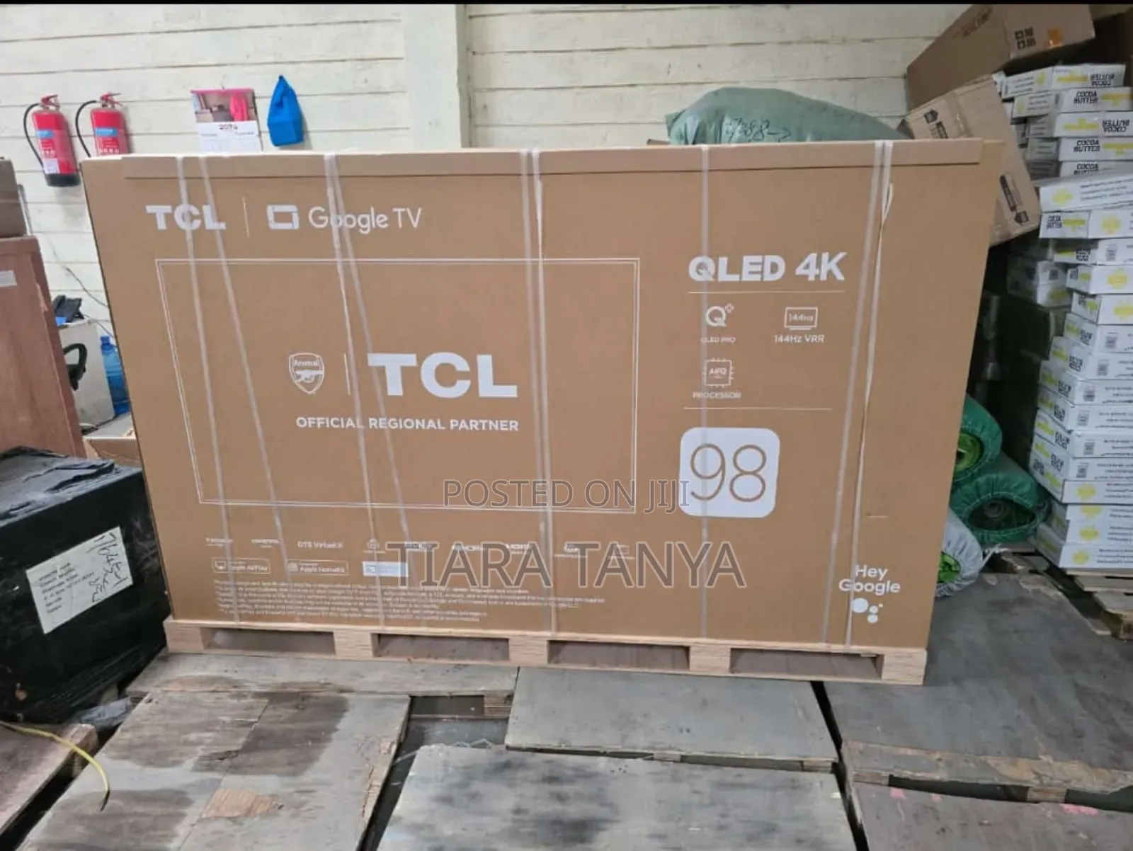 TCL 98 Inch Qled Pro Frameless Uhd Google Tv