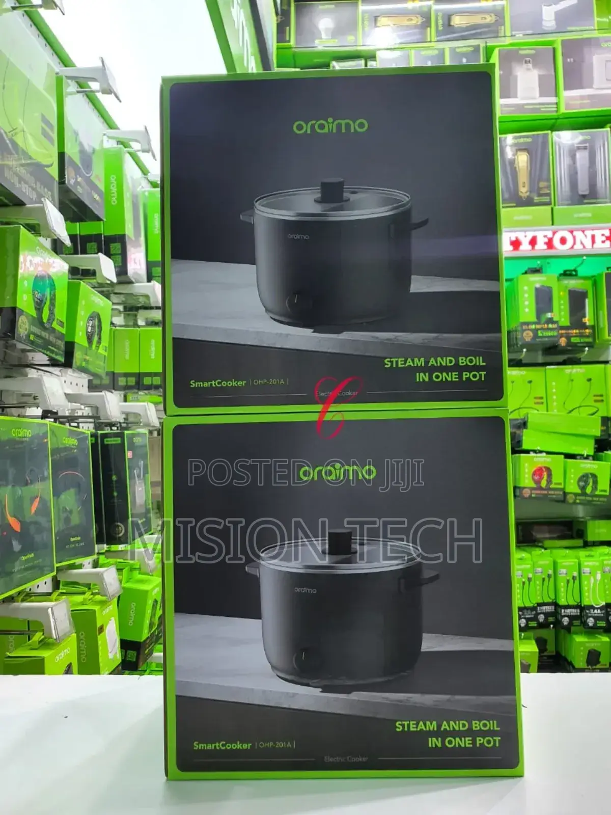 Oraimo Smart Cooker Ohp-201a 1000w 3l Electric Cooker 