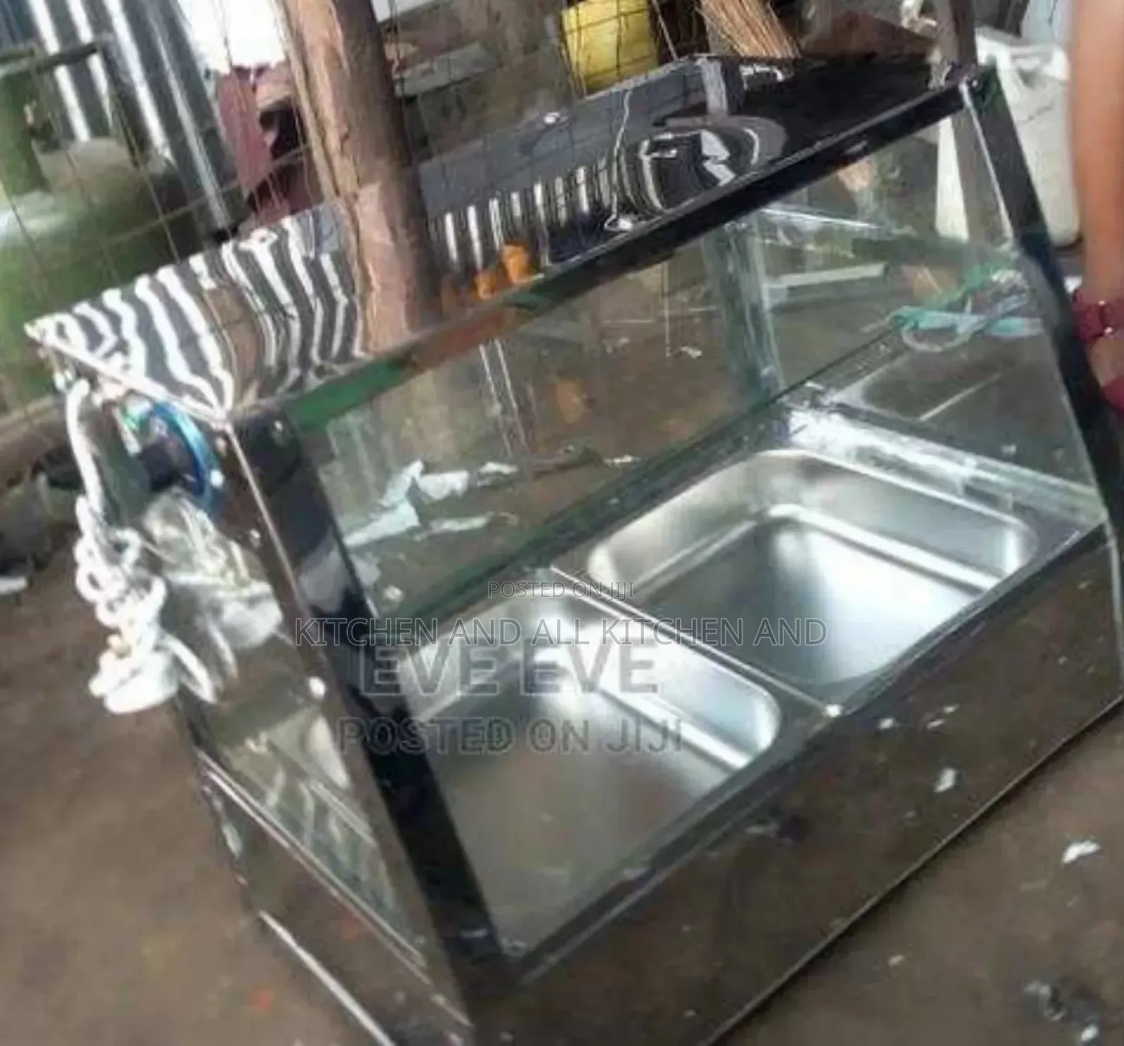 Stainless Steel Super Chips Warmer Disp